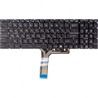 Клавиатура для ноутбука MSI GT72, GS60 черный, подсветка (KB310770)