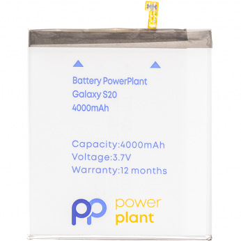 Аккумулятор PowerPlant Samsung Galaxy S20 (EB-BG980ABY) 4000mAh (SM170746)