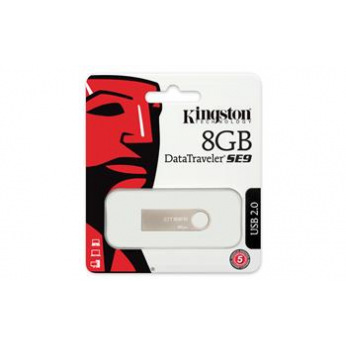 Накопичувач Kingston 8GB USB DTSE9 Metal Silver (DTSE9H/8GB)