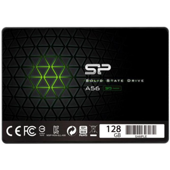 Твердотельный накопитель SSD 2.5" Silicon Power A56 128GB SATA TLC (SP128GBSS3A56B25)