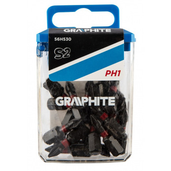 Бити  ударные GRAPHITE PH1 x 25 мм, 20 шт. (56H530)