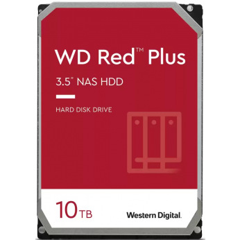 Жесткий диск WD 3.5" SATA 3.0 10TB 5400 256MB Red Plus NAS (WD101EFBX)