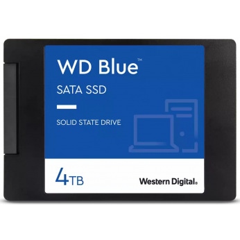 Твердотельный накопитель SSD 2.5" WD Blue 4TB SATA TLC (WDS400T2B0A)