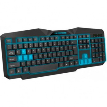 Клавiатура дротова Keyboard EGK201 Blue USB LED (EGK201BUA)
