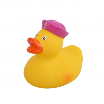 Іграшка-бризкалка goki Каченя в рожевій шапочці 13039G-4 (13039G-4)