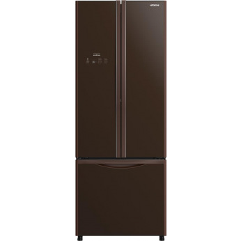Холодильник Hitachi R-WB710PUC9GBW ниж.мороз./3 двери/ Ш750xВ1795xГ760/465л/A+/Коричневый (стекло) (R-WB710PUC9GBW)