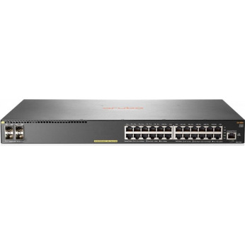 Коммутатор HPE Aruba 2540 24G PoE+ 4SFP+, 370W POE+, Static/RIP, LT Warranty Switch (JL356A)