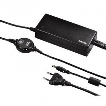 Універсальний зарядний пристрій НАМА для ноутбуків, 15-24 В / 90 Вт, black (00012120)