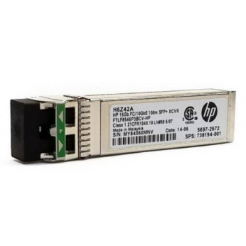 Модуль HPE StoreFabric 16Gb FC/10GbE 100m SR SFP+ Transceiver (H6Z42A)