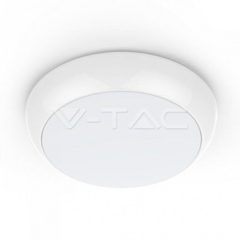 Світильник вуличний LED V-TAC, 15W, SKU-801, Samsung CHIP, 230V, 4000К, круглий, IP65, білий (3800157636469)