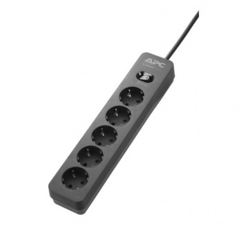 Фільтр мережевий APC Essential SurgeArrest 5 Outlet Black 230V (PME5B-RS)