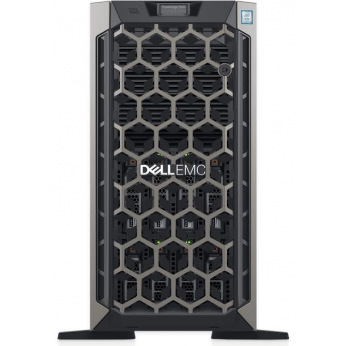 Сервер Dell EMC T440, 8LFF, no CPU, no RAM, no HDD, H730P, RPS 750W, iDRAC9Ent, 3Yr NBD, Tower (210-T440-LFF)