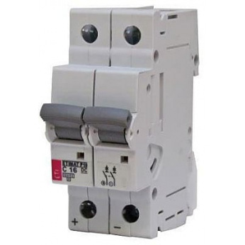 Автоматичний вимикач ETI  ETIMAT 10  DC 2p  C 32A (6 kA) (2138719)