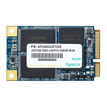 Твердотільний накопичувач SSD mSATA Apacer 240GB 3D TLC (AP240GAST220-1)