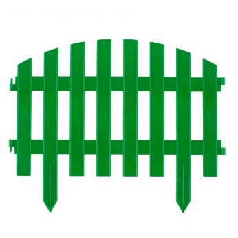 Паркан декоративний "Вінтаж", 28 х 300 см, зелений,  Palisad (MIRI65012)