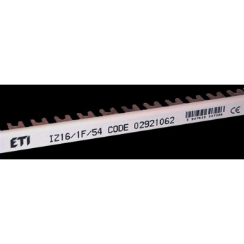 Шина питания ETI IZ 16/1F/54 (100А, 1фаз, 54 мод, вилочный, 1м) (2921092)