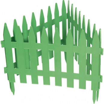 Паркан декоративний "Рейка", 28 х 300 см, зелений, PALISAD (MIRI65005)