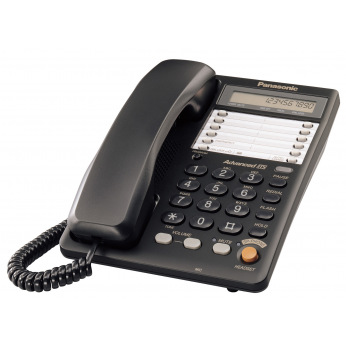 Телефон Panasonic проводной KX-TS2365UAB Black (KX-TS2365UAB)