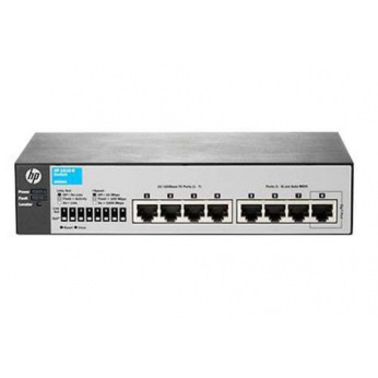 Коммутатор HP 1810-08 V2 Smart Switch, 7x10/100+1 xGE ports, L2, LT Warranty (J9800A)