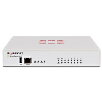 Межсетевой экран Fortinet FG-90E, 2GE x WAN ports, 1GE x DMZ, 1GE x HA, 12GE x switch ports. (FG-90E)