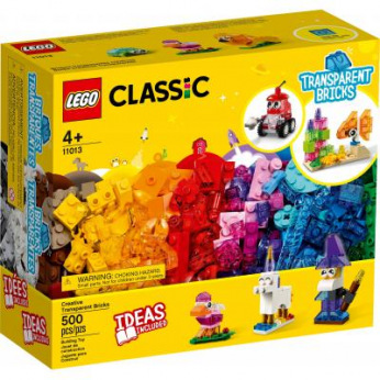 Конструктор LEGO Classic Прозорі кубики для творчості 11013 (11013)