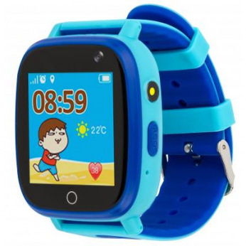 Дитячий смарт-годинник AmiGo GO001 iP67 Blue (GO001 iP67 Blue)