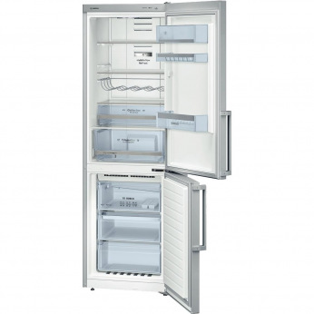 Холодильник Bosch  з нижньою морозильною камерою- 186x60x66/324 л/No Frost/дисплей/А+/нерж. сталь (KGN36XL30U)