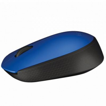Мишка бездротова Logitech M171 (910-004640) Blue/Black USB (910-004640)
