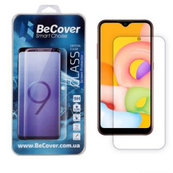 Захисне скло BeCover для Samsung Galaxy A01 SM-A015 Crystal Clear Glass (704667) (704667)