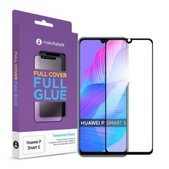 Захисне скло MakeFuture для Huawei P Smart S Black Full Cover Full Glue, 0.33mm (MGF-HUPSS) (MGF-HUPSS)