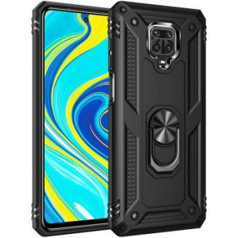 Чохол-накладка Military BeCover для Xiaomi Redmi Note 9S/Note 9 Pro/Note 9 Pro Max Black (704963) (704963)