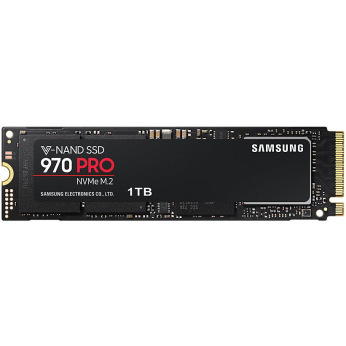 Твердотільний накопичувач SSD M.2 Samsung 1TB 970 PRO NVMe PCIe 3.0 4x 2280 2-bit MLC (MZ-V7P1T0BW)