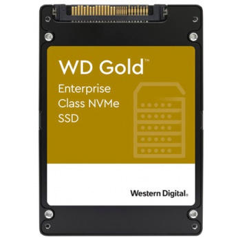 Твердотельный накопитель SSD WD U.2 NVMe 3840GB Gold Enterprise (WDS384T1D0D)