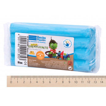 Пластилін восковий Becks Plastilin 250г синій  (B100088)