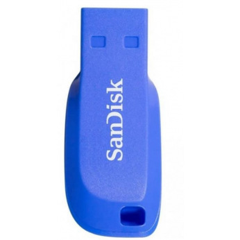 Флешка USB SanDisk 16GB USB Cruzer Blade Blue Electric (SDCZ50C-016G-B35BE)