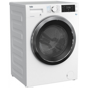 Прально-сушильна машина Beko  - 54 см/8кг.прання/5кг.сушка/1400 об/16 програм/дисплей/А/білий (HTV8733XS0)