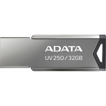 Накопичувач ADATA 32GB USB 2.0 UV250 Metal Black (AUV250-32G-RBK)