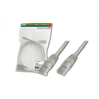 Патч-корд DIGITUS CAT 5e UTP, 25м, AWG 26/7, PVC, серого цвета (DK-1511-250)