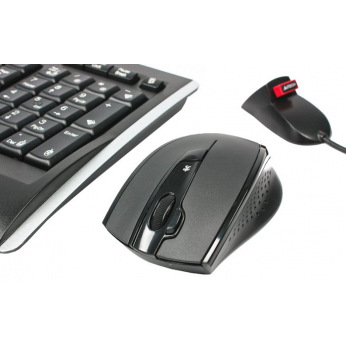 Комплект (клавіатура, мишка) бездротовий A4Tech 9300F Black USB (9300F (GR-152+G9-730FX))