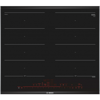 Варильна поверхня індукційна Bosch PXX675DV1E - 60см/4конф/1 розш/слайдер/чорний (PXX675DV1E)