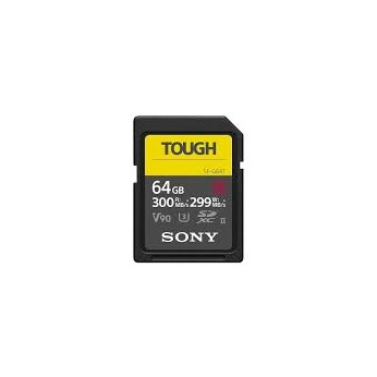 Карта пам’яті Sony 64GB SDXC C10 UHS-II U3 V90 R300/W299MB/s Tough (SF64TG)