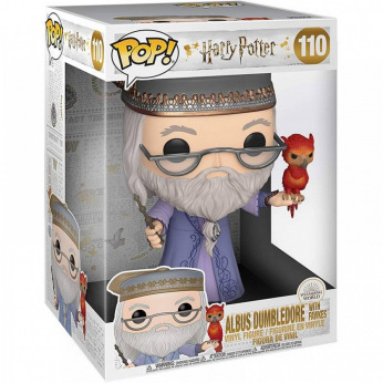 Фігурка Funko POP! Vinyl: Harry Potter: 10" Dumbledore w/Fawkes 48038 (FUN2549492)