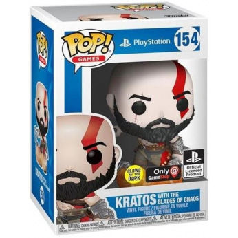 Фігурка Funko POP! Vinyl: Games: God Of War: Kratos W/Blades (GW) (Exc) 36392 (FUN2549829)