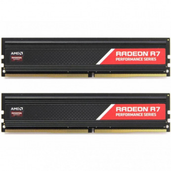 Оперативная память AMD 8Gb DDR4 2400MHz Radeon R7 (2x4GB) R7S48G2400U1K (R7S48G2400U1K)