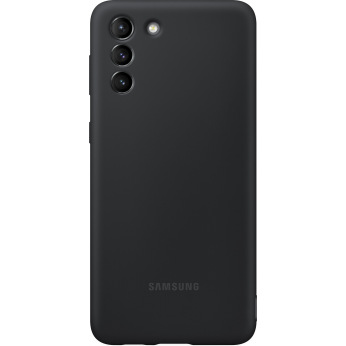 Чохол Samsung Silicone Cover для смартфону Galaxy S21+ (G996) Black (EF-PG996TBEGRU)