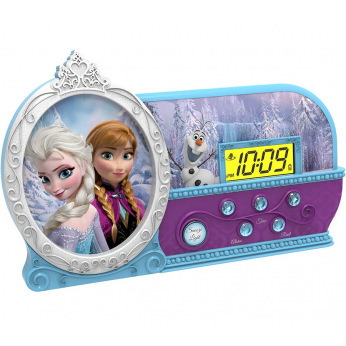 Акустика настольная с часами eKids, Disney, Frozen, ночник (FR-346.02FM)