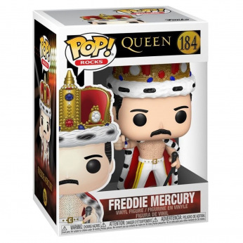 Коллекционная фигурка Funko POP! Rocks Queen Freddie Mercury King 50149 (FUN2549881)