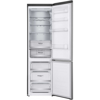 Холодильник LG GW-B509SMUM 203 cм, 384 л, А++, Total No Frost, инверт. компрессор, внешн. диспл., Fresh Zone, платин.-серебр. (GW-B509SMUM)
