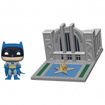Фігурка Funko POP! Town Batman 80th Hall of Justice w/Batman 44469 (FUN2549175)