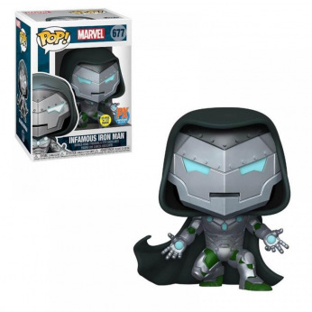 Коллекционная фигурка Funko POP! Bobble: Marvel: Comics: Infamous Iron Man   36444 (FUN2549852)